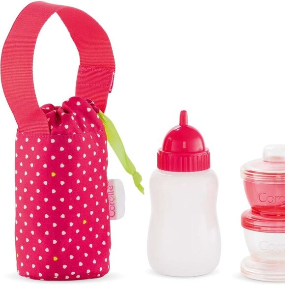 New in Box- Corolle Baby Doll Travel Mealtime Set - Picture 4 of 13
